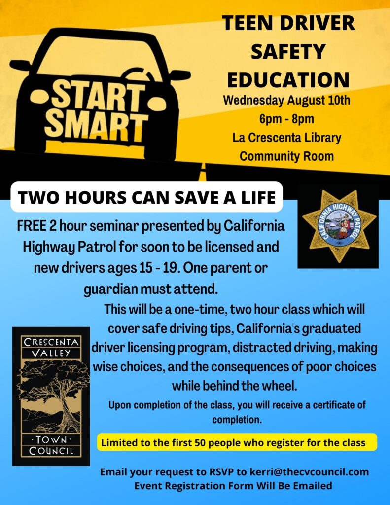 Teen Driver Safety @ La Crescenta Library